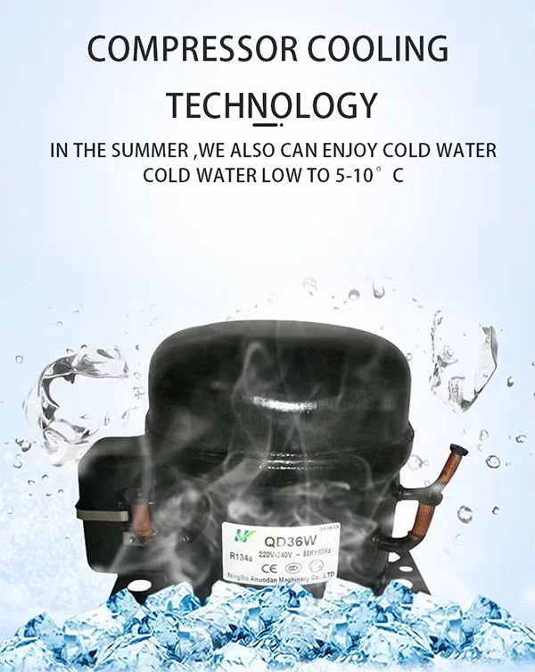 Abs Plastic Tea Bar Machine Water Dispenser